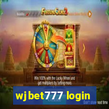 wjbet777 login